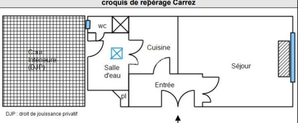 Boulogne Princes Marmottan - Grand studio - grande terrasse & cave