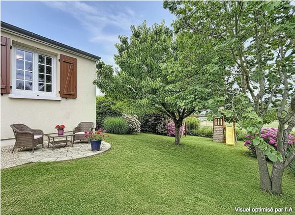 Maison plain-pied Mantes La Ville 6 pièce(s) - 5 chambres - Jardin - Garage