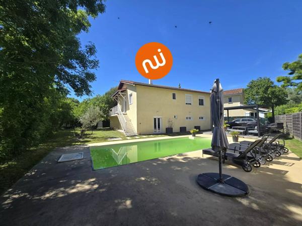 Maison familiale avec piscine – Emplacement privilégié à Grézieu-la-Varenne