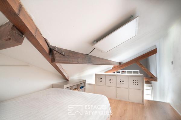 Duplex en dernier étage