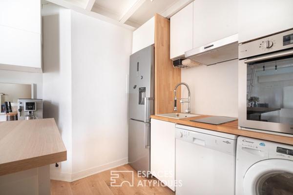 Duplex en dernier étage