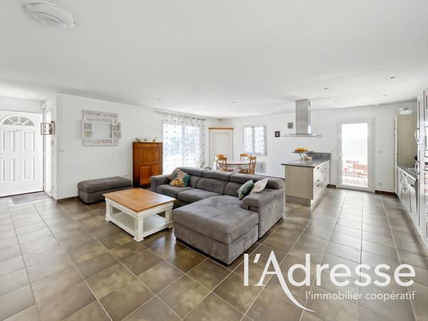 Maison AUBAGNE 4 pièces de 101 m2 sur parcelle de 600 m2 de jardin
