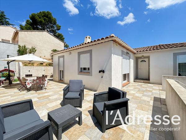 Maison AUBAGNE 4 pièces de 101 m2 sur parcelle de 600 m2 de jardin