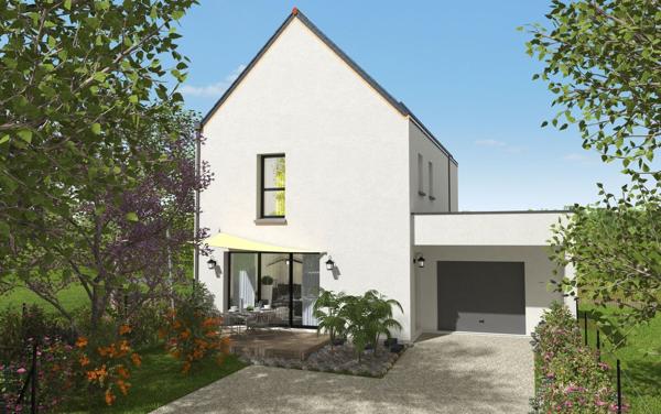 Terrain + Maison à vendre 4 pièces - 92 m²