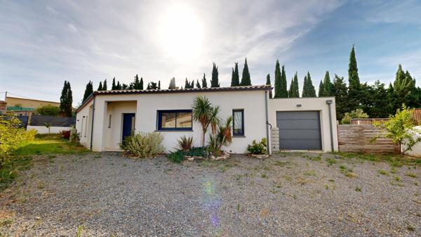 Maison neuve avec jardin et garage attenant à Villedubert