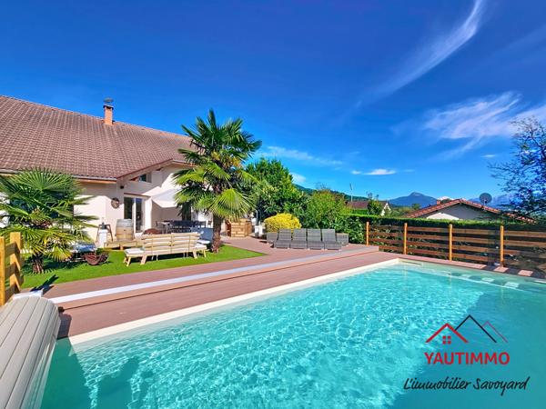 Cranves-Sales (74380) Maison familiale 5 chambres avec piscine et jardin arboré à Cranves-Sales (secteur Lossy)
