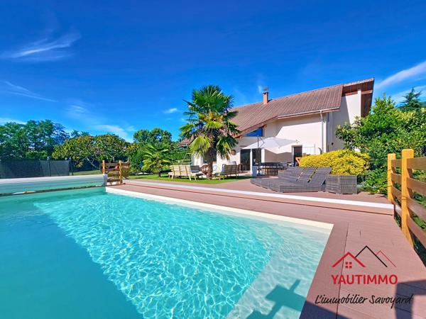 Cranves-Sales (74380) Maison familiale 5 chambres avec piscine et jardin arboré à Cranves-Sales (secteur Lossy)