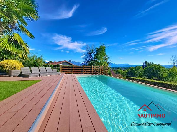 Cranves-Sales (74380) Maison familiale 5 chambres avec piscine et jardin arboré à Cranves-Sales (secteur Lossy)