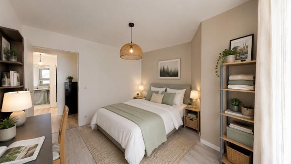 Appartement Cergy 3 pièce(s) 62.49 m2