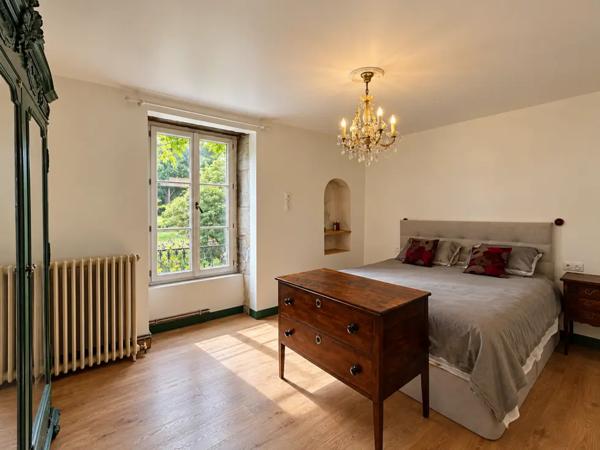 Characterful Stone Manoir House with Barns & Gardens