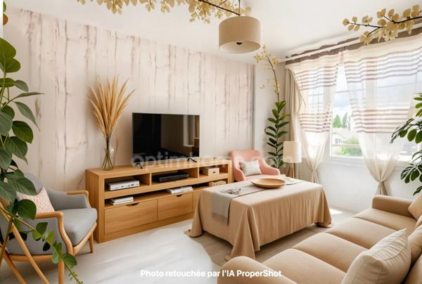 Les Pavillons-sous-Bois (93320 - Appartement 2 pièces lumineux au cœur d’un quartier prisé à 2 minutes du Canal de l’Ourcq