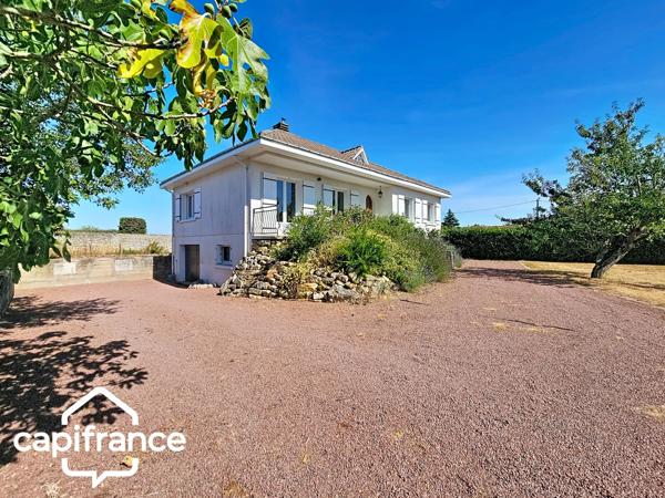 Maison sur sous-sol 121 m² – 5 chambres – terrain clos 1 305 m² – Saint-Jacques-de-Thouars, proximité immédiate de Thouars