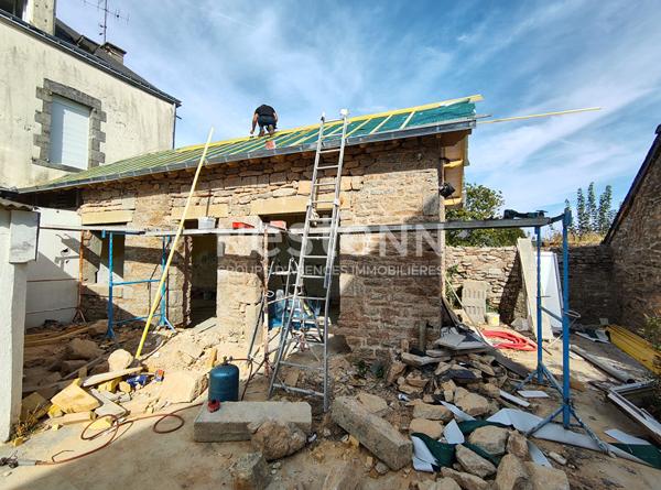 Maison à Questembert - Centre-ville au calme - 49 m² - 2 pièces