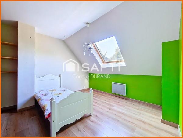 Maison familiale 4 ch. avec jardin et garage