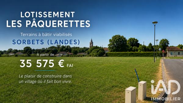 Terrain à vendre 765 m² Sorbets