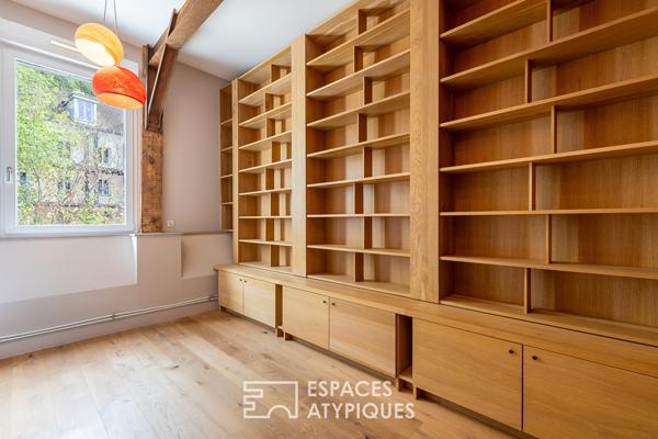 Loft réinventé entre ville et nature