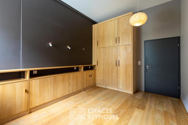 Loft réinventé entre ville et nature