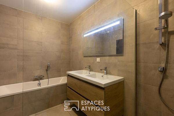 Loft réinventé entre ville et nature