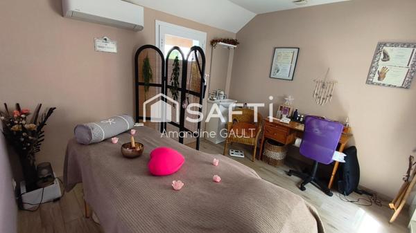 Maison nature avec vue, piscine et calme