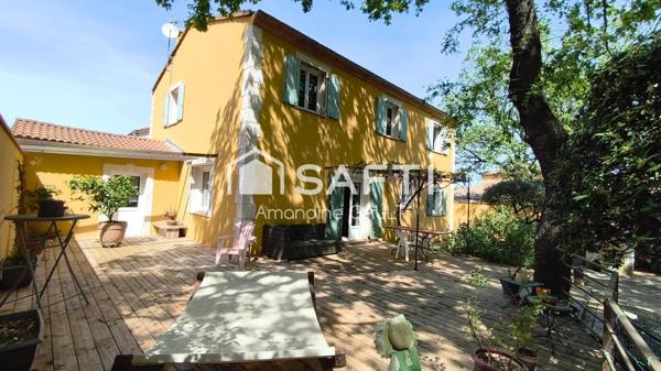Maison nature avec vue, piscine et calme