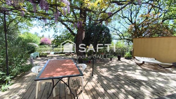 Maison nature avec vue, piscine et calme