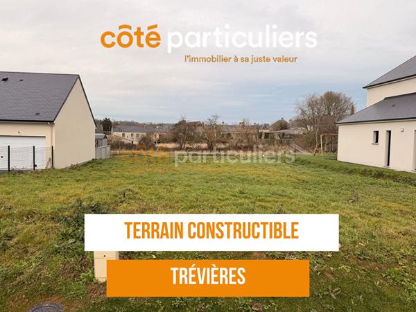 Vente Terrain583 m² - TREVIERES (14710)