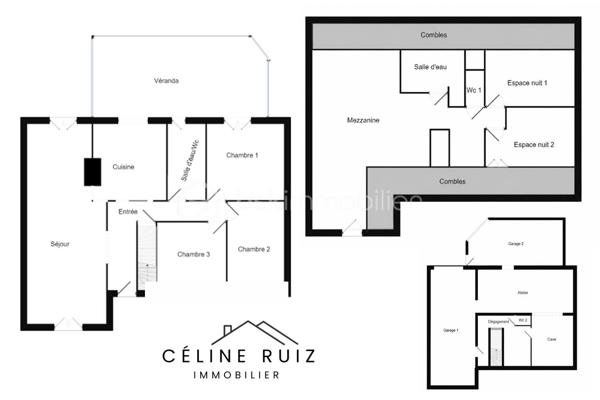 Laissez libre cours à vos idées avec cette maison offrant de nombreuses possibilités d'aménagement et un potentiel intéressant.

Idéalement située, à l'abri des regards, sur une belle parcelle de plus de 800 m², elle se trouve à proximité à pied de toutes les commodités.

Vous profiterez d'une vie de plain-pied complétée par une agréable véranda de 28 m² équipée d'une climatisation réversible, véritable pièce supplémentaire à vivre toute l'année.

Pour vous aider à vous projeter sereinement, des devis de rénovation ont déjà été réalisés.

La maison offre actuellement :
Une pièce de vie avec un potentiel de plus de 50 m² après réaménagement,
3 chambres au rez-de-chaussée,
Une salle d'eau avec WC

À l'étage, un vaste espace avec : 
2 chambres supplémentaires,
Une salle d'eau,
Un WC.

Un grand sous-sol complète l'ensemble et offre de nombreuses possibilités de stockage, bricolage ou stationnement.

Un bien à fort potentiel !