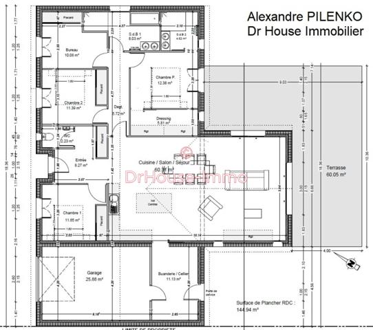 Maison à vendre 6 pièces de 145 m²