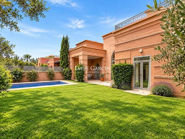À vendre villa sur golf à Marrakech