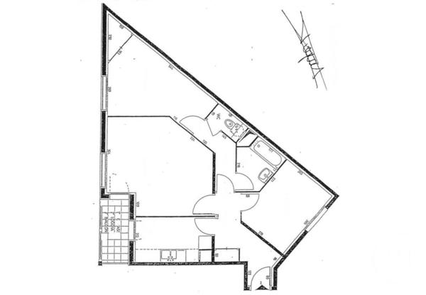 Appartement F3 à vendre  3 pièces - 73 m2 LE KREMLIN BICETRE - 94