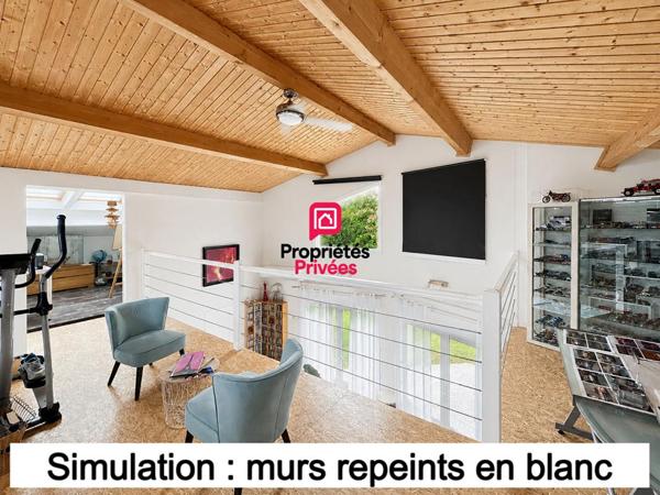 Maison à ossature bois avec vue et sous-sol complet, terrain de 3 800 m²