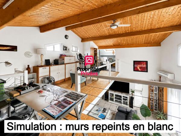 Maison à ossature bois avec vue et sous-sol complet, terrain de 3 800 m²