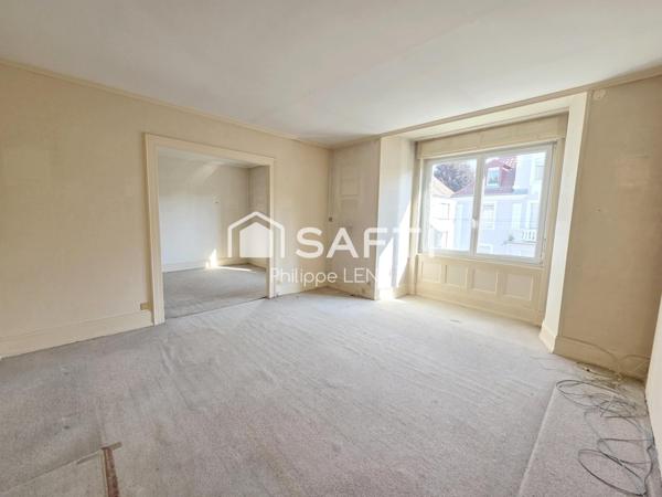 89m², lumineux, 2 chambres, garage, gros potentiel