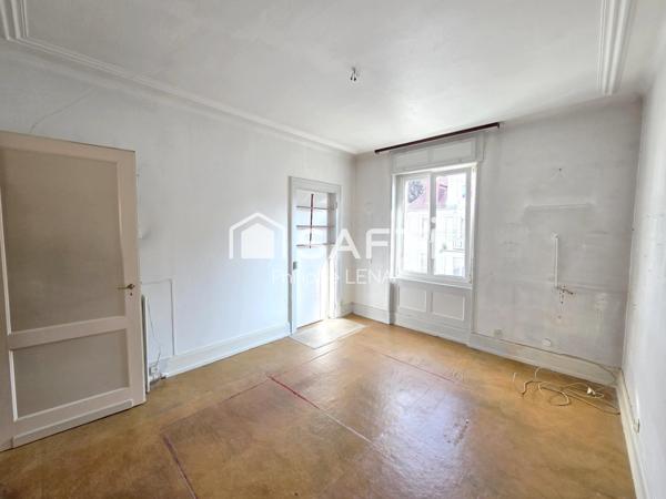 89m², lumineux, 2 chambres, garage, gros potentiel