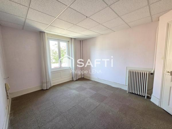 89m², lumineux, 2 chambres, garage, gros potentiel