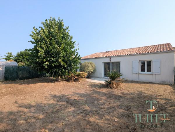 Maison de plain pied avec commerces à pied et plages à 6km