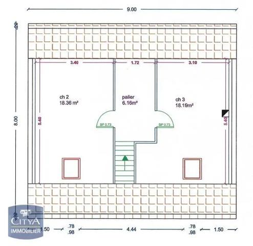 Maison à louer 4 pièces 90m²