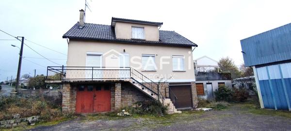 Pavillon sur sous sol+garage