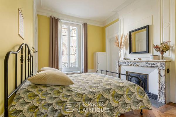 Bourgeois lumineux et vue cathédrale à Lyon 7e