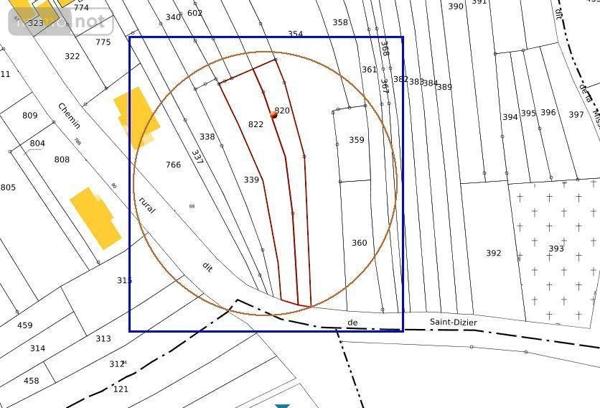 Terrain à Batir à vendre à Cheminon dans la Marne (51250), ref : 51081/823