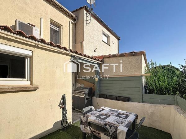 Maison de village avec terrasse, climatisation et aucun travaux à prévoir