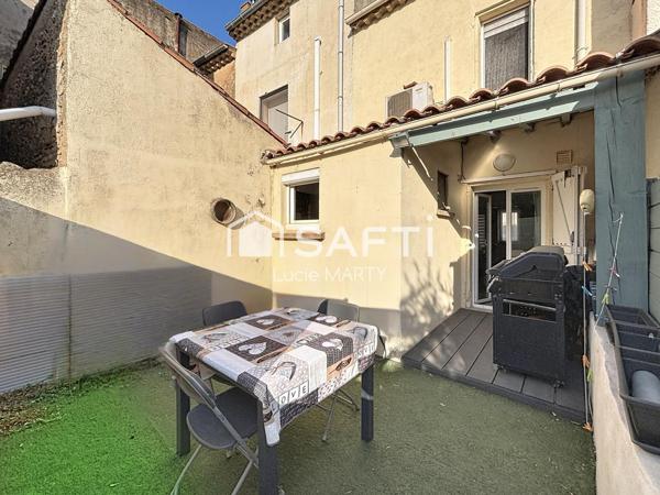Maison de village avec terrasse, climatisation et aucun travaux à prévoir