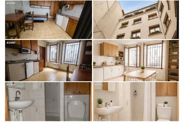 Paris 3e – Rue au Maire | Studio 17 m² au calme sur cour