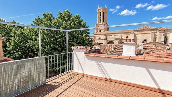 A vendre - Hôtel particulier - Aix-en-Provence - avec terrasses