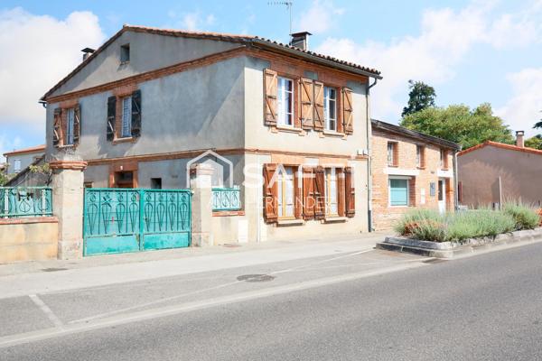MURET Maison avec jardin, garage - fort potentiel