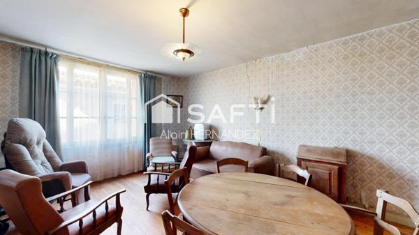MURET Maison avec jardin, garage - fort potentiel