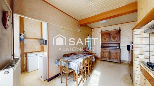 MURET Maison avec jardin, garage - fort potentiel