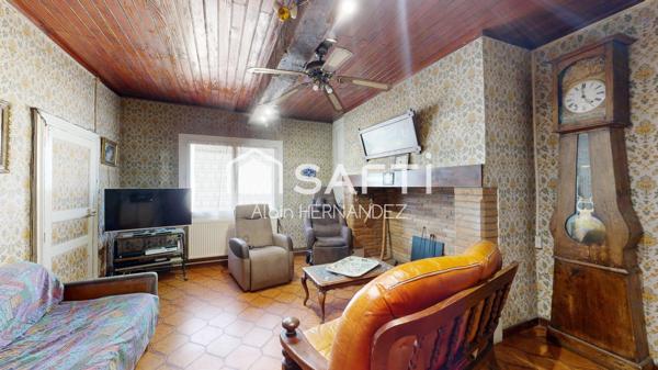 MURET Maison avec jardin, garage - fort potentiel