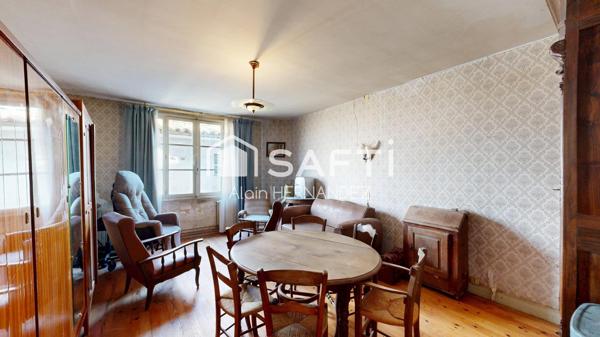 MURET Maison avec jardin, garage - fort potentiel