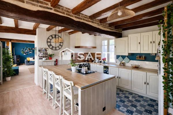 Longère familiale avec dépendances aménagées -157m²
